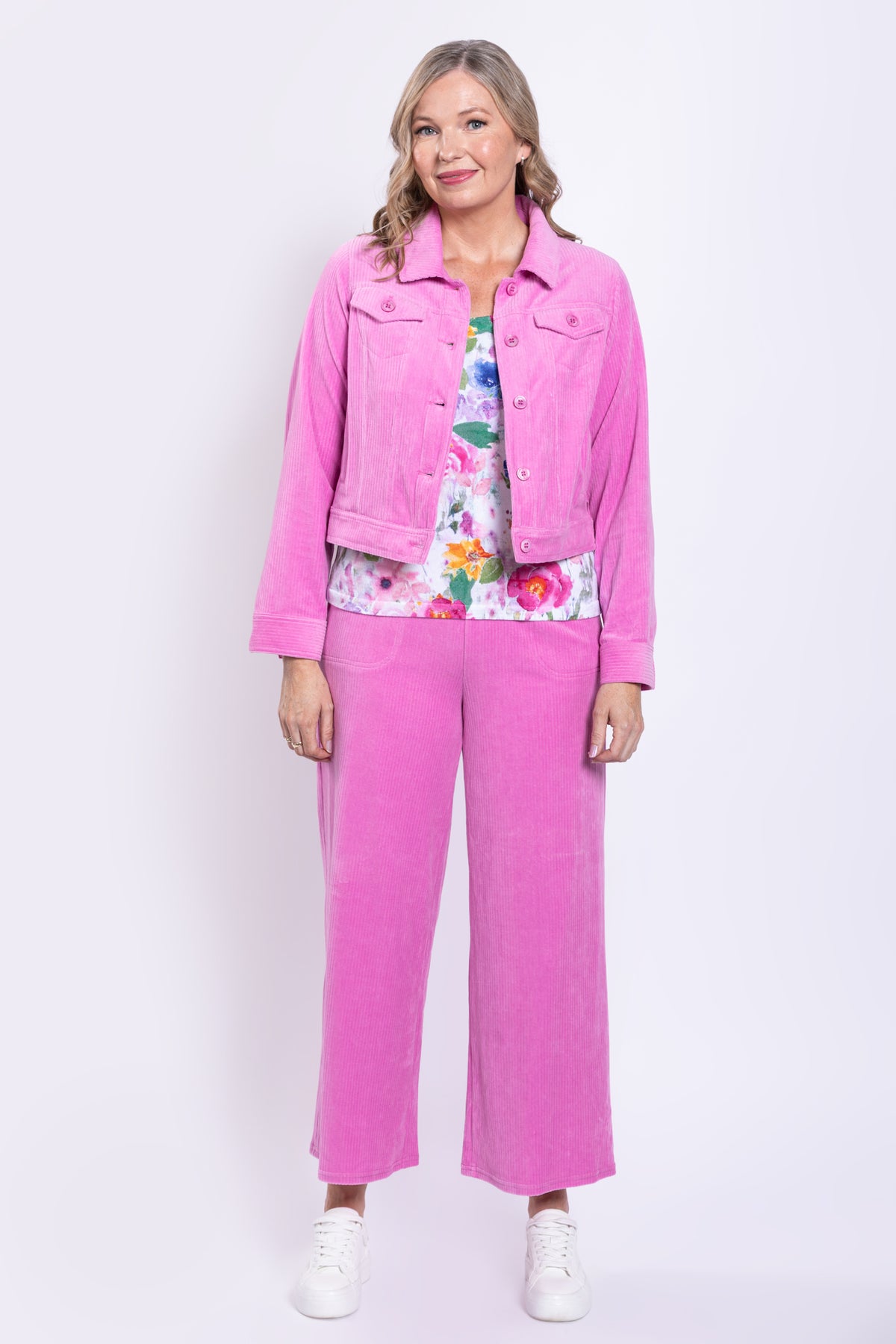 Parker Pant, Pink, Cotton Corduroy