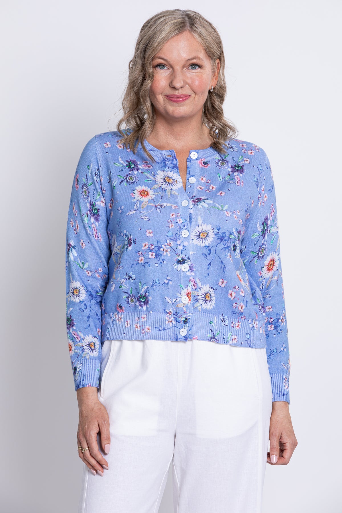 Patti Cardigan, Peri Daisy, Cotton