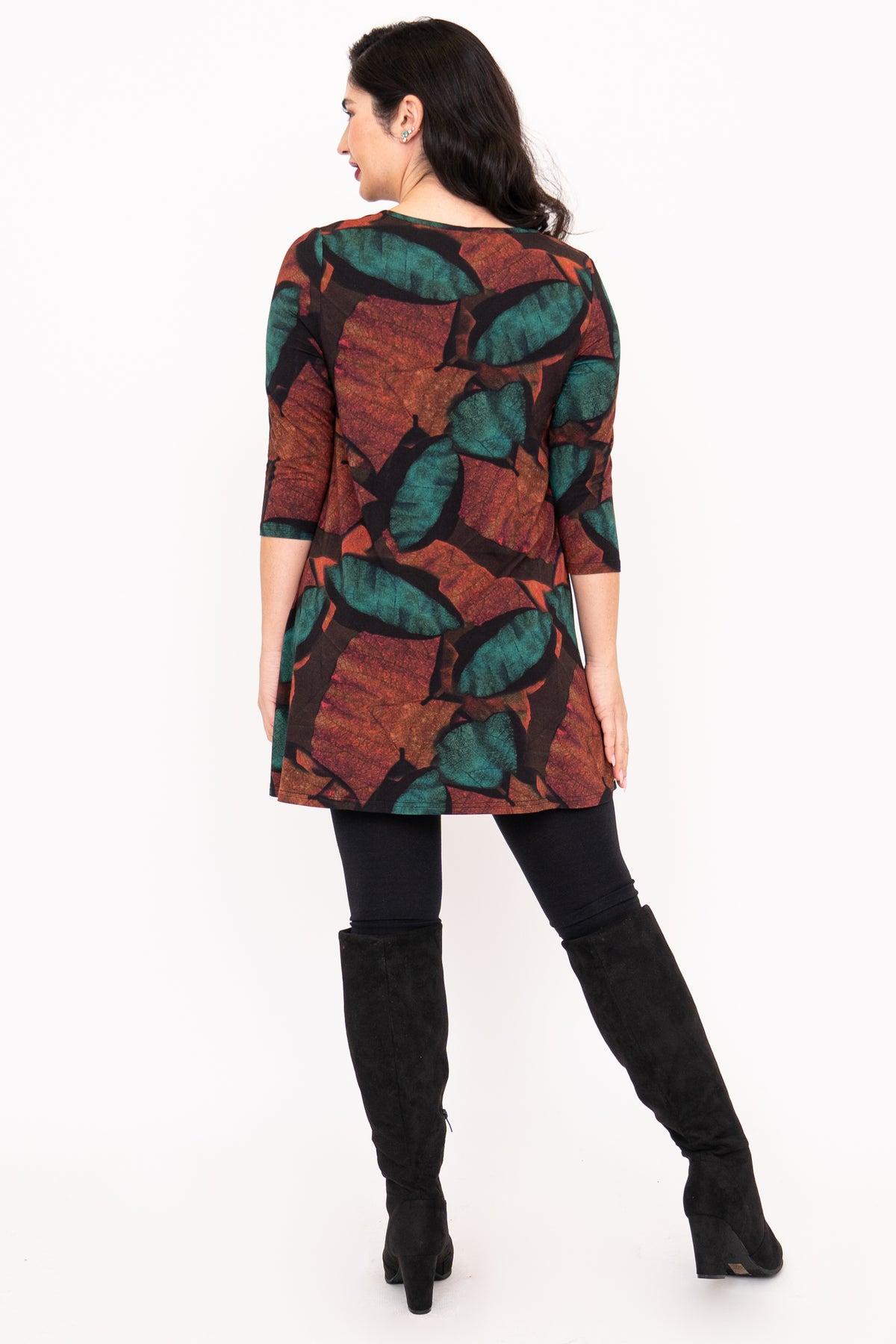 Perfect Tunic, Copper Abstract, Bamboo