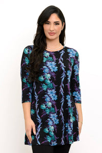 Perfect Tunic, Blue Hour, Bamboo