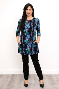 Perfect Tunic, Blue Hour, Bamboo