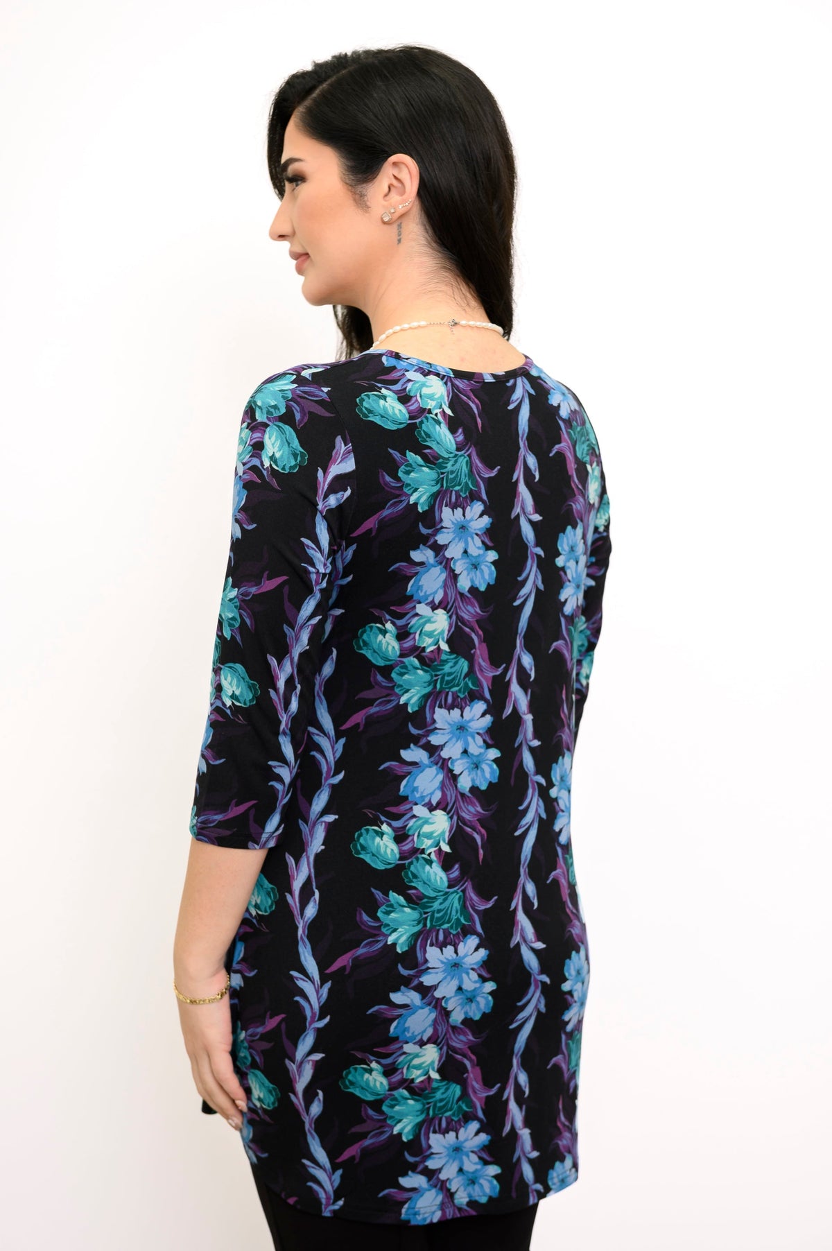 Perfect Tunic, Blue Hour, Bamboo