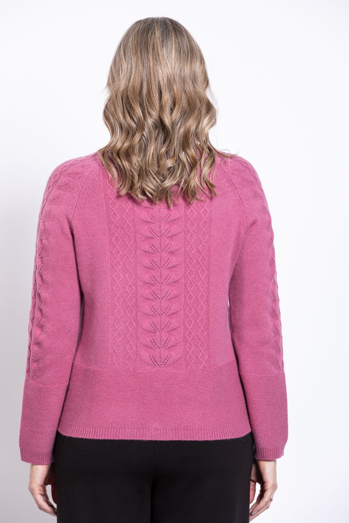 Persimmon Sweater, Berberis, 100% Cashmere