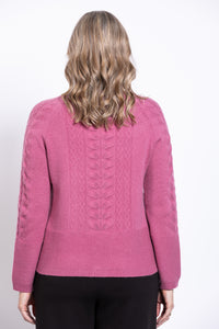 Persimmon Sweater, Berberis, 100% Cashmere