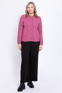 Persimmon Sweater, Berberis, 100% Cashmere