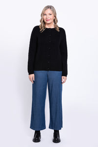 Persimmon Sweater, Black, 100% Cashmere