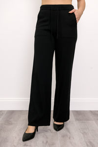 Polita Pantalon, Noir, Coton