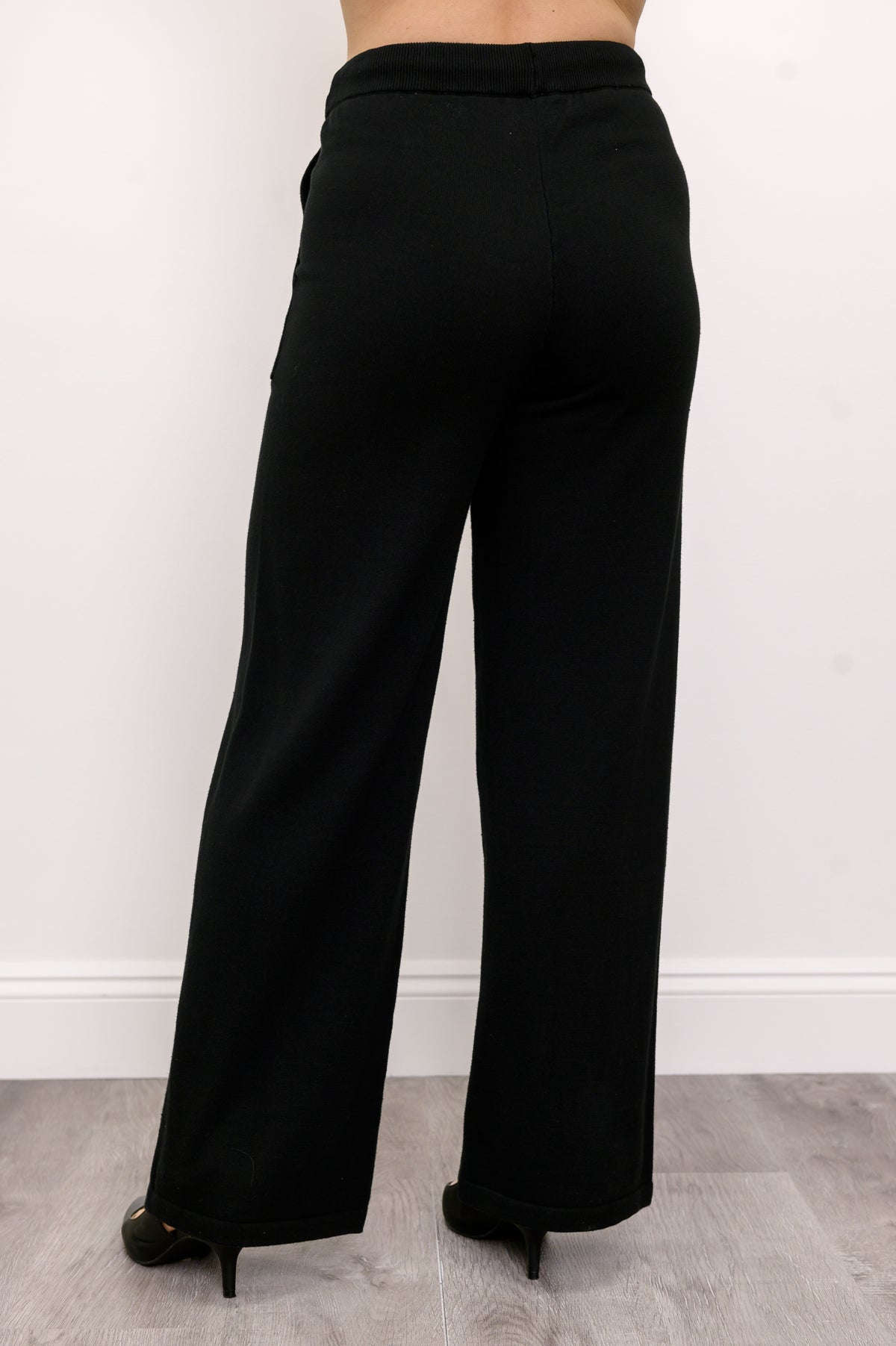 Polita Pantalon, Noir, Coton