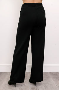 Polita Pantalon, Noir, Coton