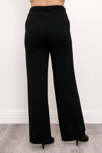Polita Pantalon, Noir, Coton