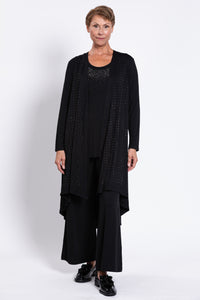 Priscilla Jacket, Black Diamond, Bamboo