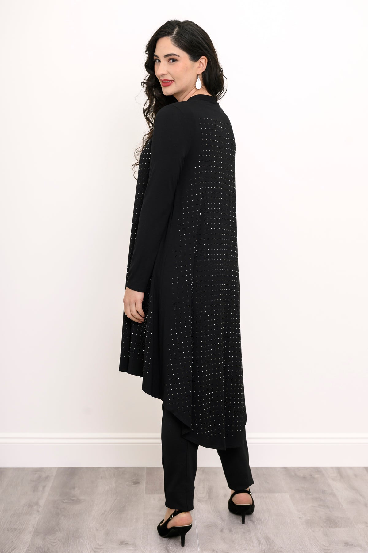 Priscilla Jacket, Black Diamond, Bamboo