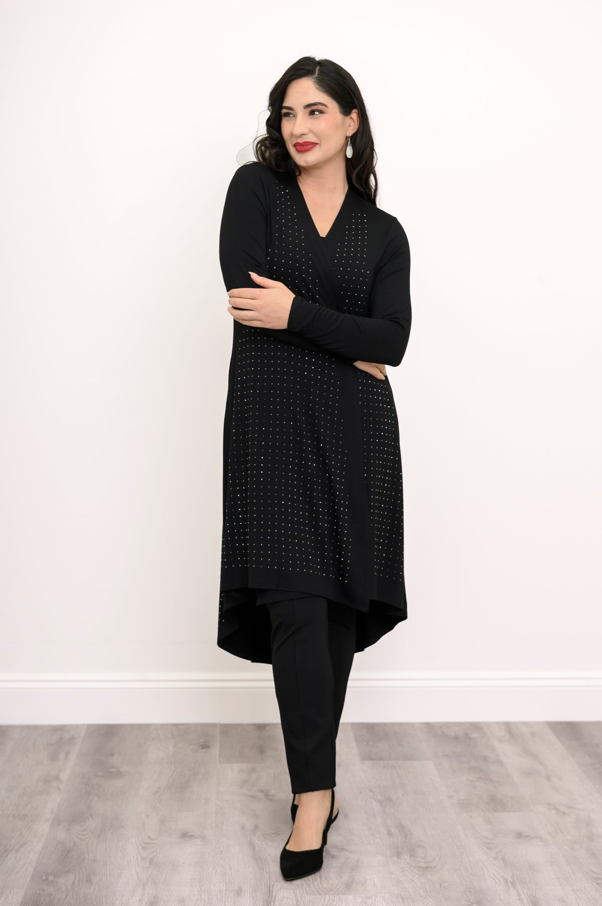 Priscilla Jacket, Black Diamond, Bamboo