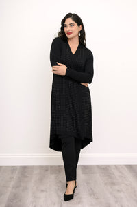 Priscilla Jacket, Black Diamond, Bamboo