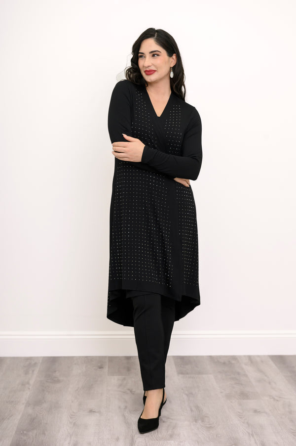 Priscilla Jacket, Black Diamond, Bamboo