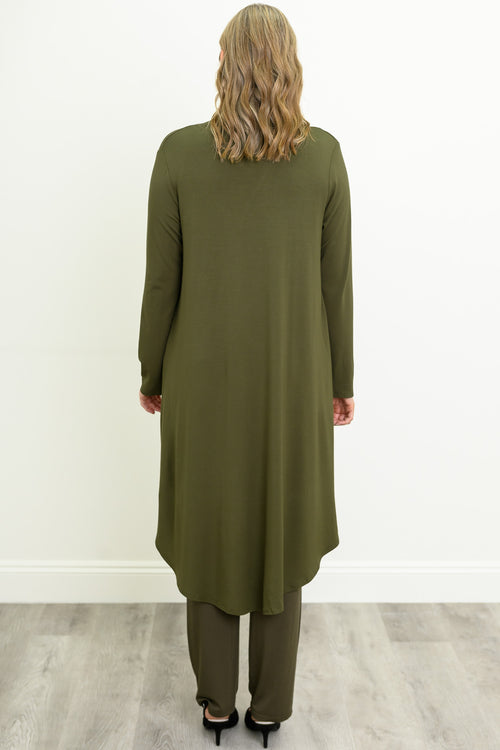 Priscilla Jacket, Khaki, Bamboo