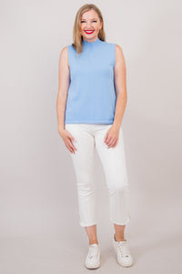 Reena Tank, Blue, Cotton