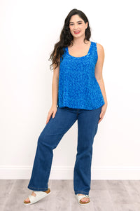 Rena Tank, Blue Bubbles