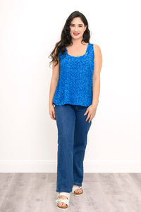 Rena Tank, Blue Bubbles