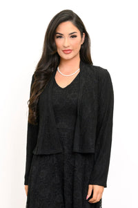 Renata Jacket, Black, Bamboo
