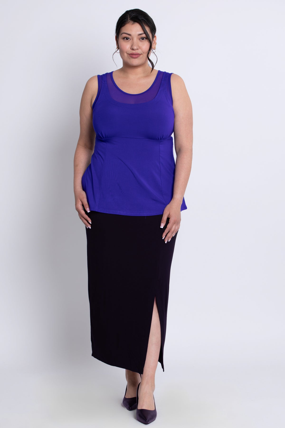 Rhine Tank, Violet, Bamboo