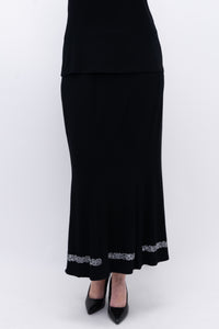 Richmond Skirt, Black Diamond, Bamboo