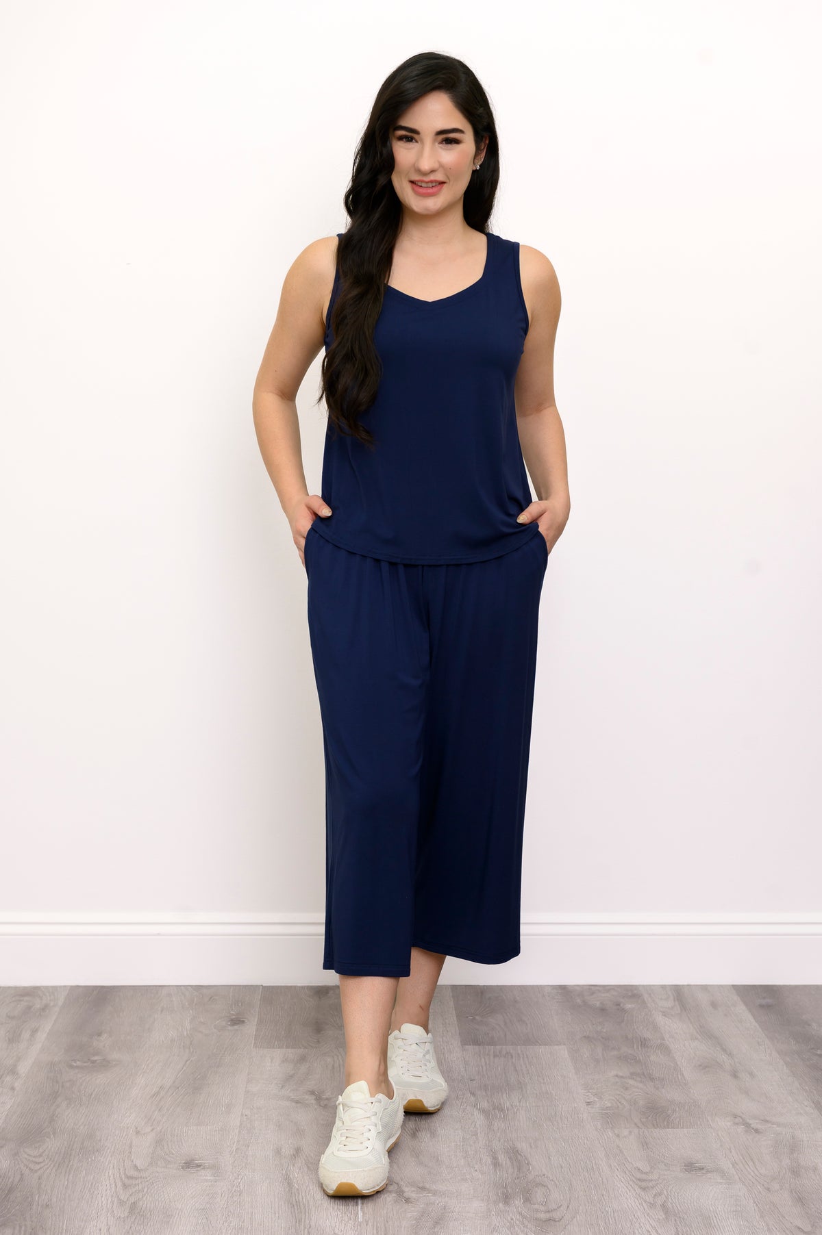 Débardeur chic, Indigo, Bambou