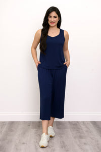 Débardeur chic, Indigo, Bambou