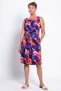 Roam Dress, Violet Daze, Bamboo