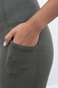 Robson Shorts, Yarn Dye Khaki, Bamboo