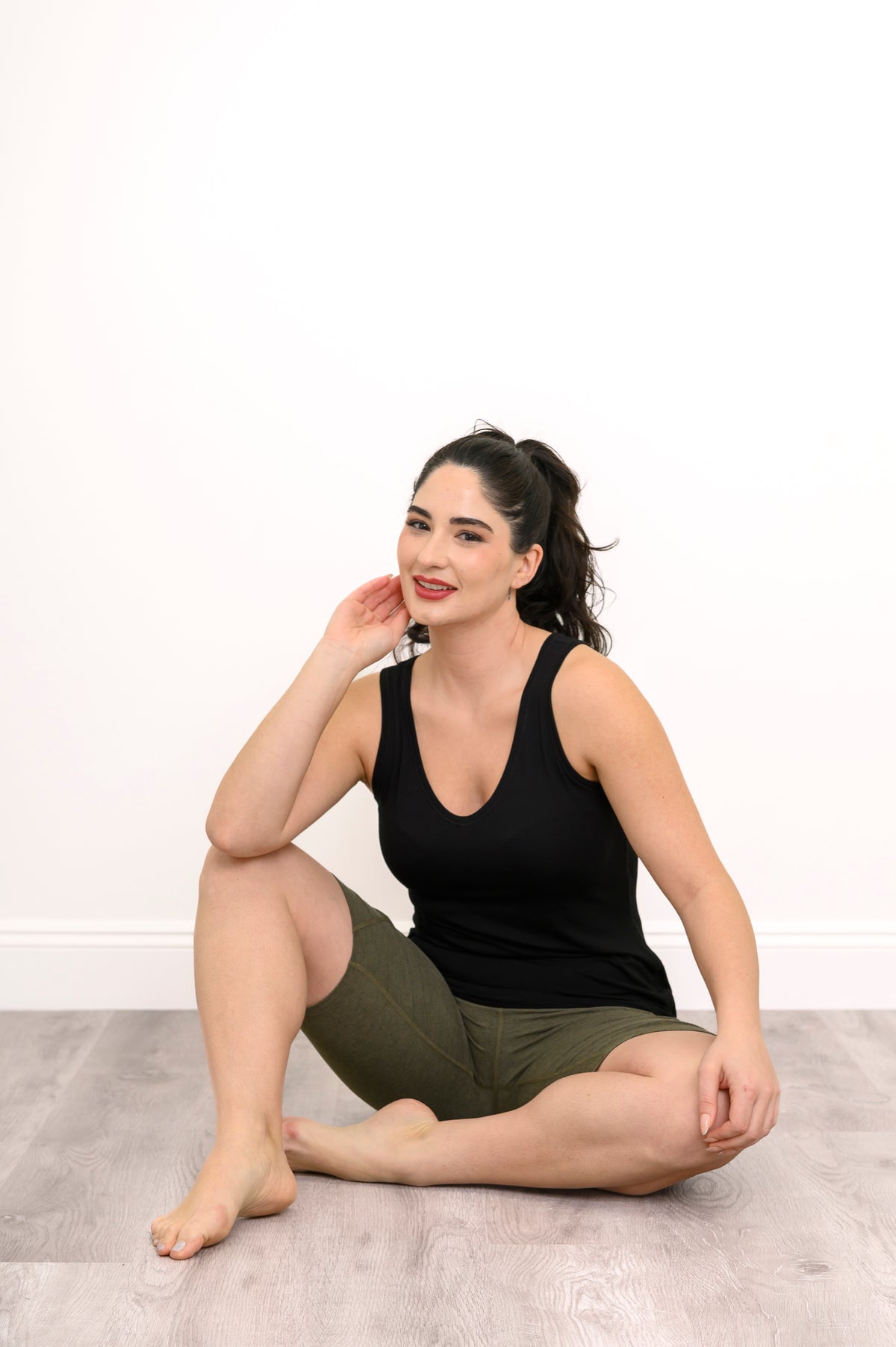 Robson Shorts, Yarn Dye Khaki, Bamboo