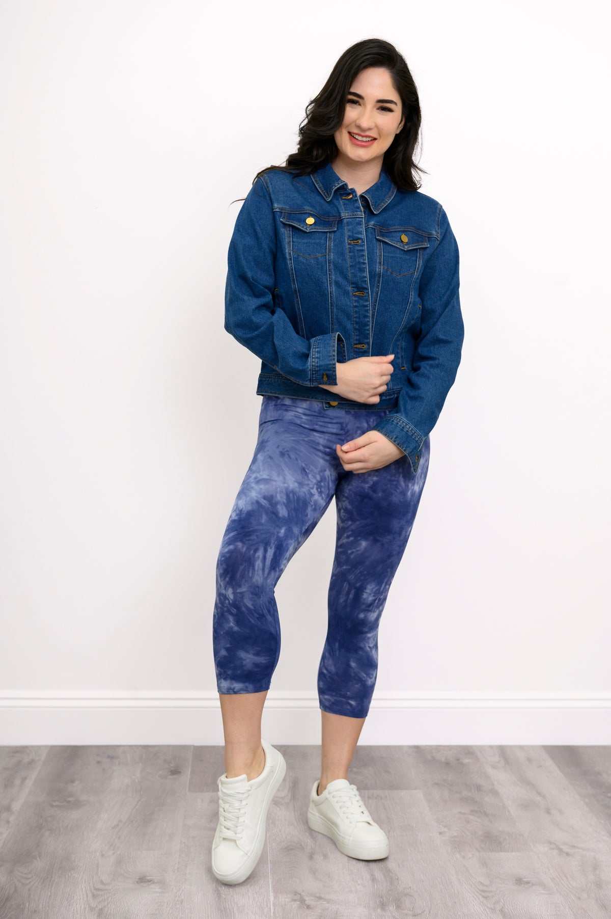 Ruby Capri, Tie-dye, Bambou