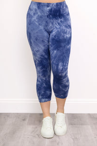 Ruby Capri, Tie Dye, Bamboo