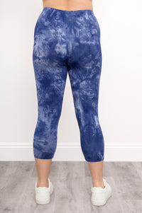 Ruby Capri, Tie-dye, Bambou
