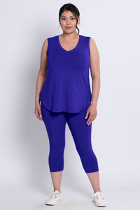 Ruby Capri, Violet, Bamboo