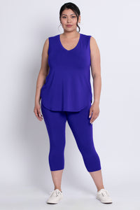 Ruby Capri, Violet, Bamboo