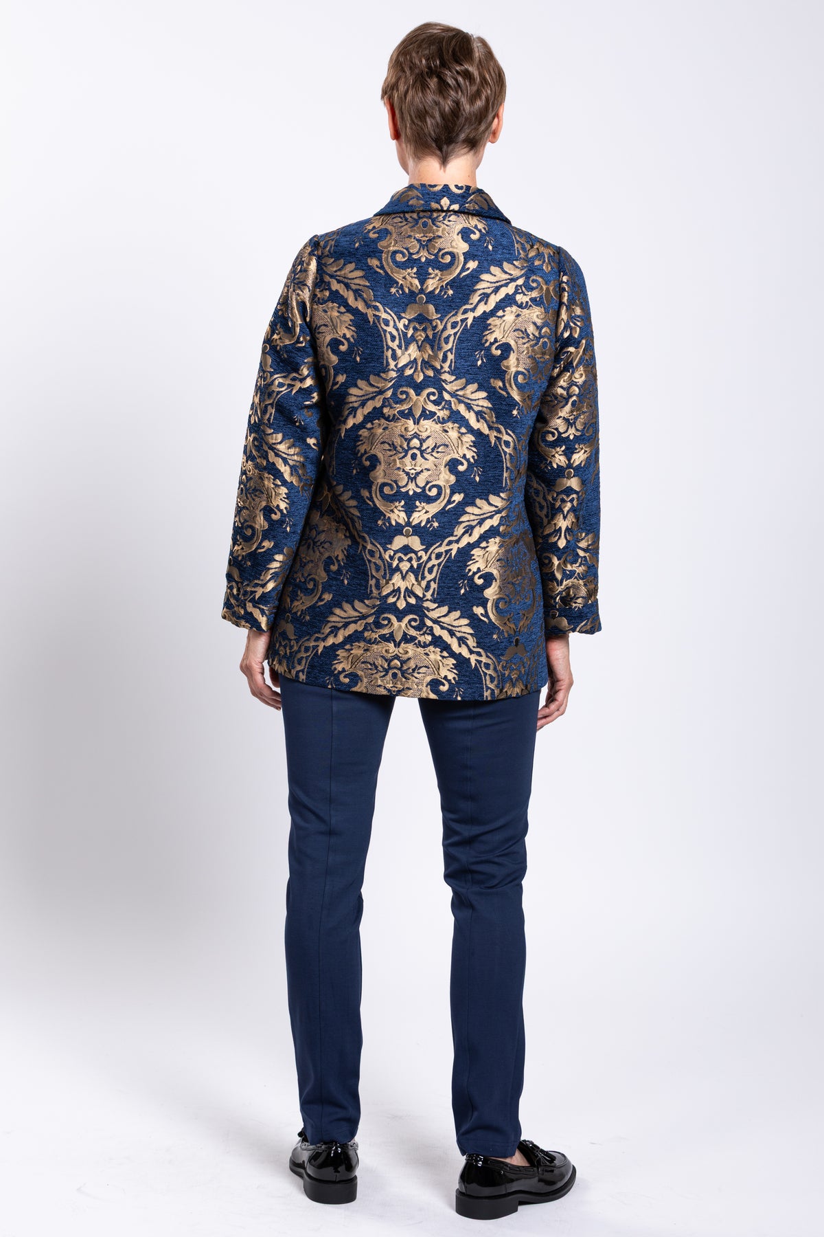 Sabrina Coat, Jacquard, Viscose