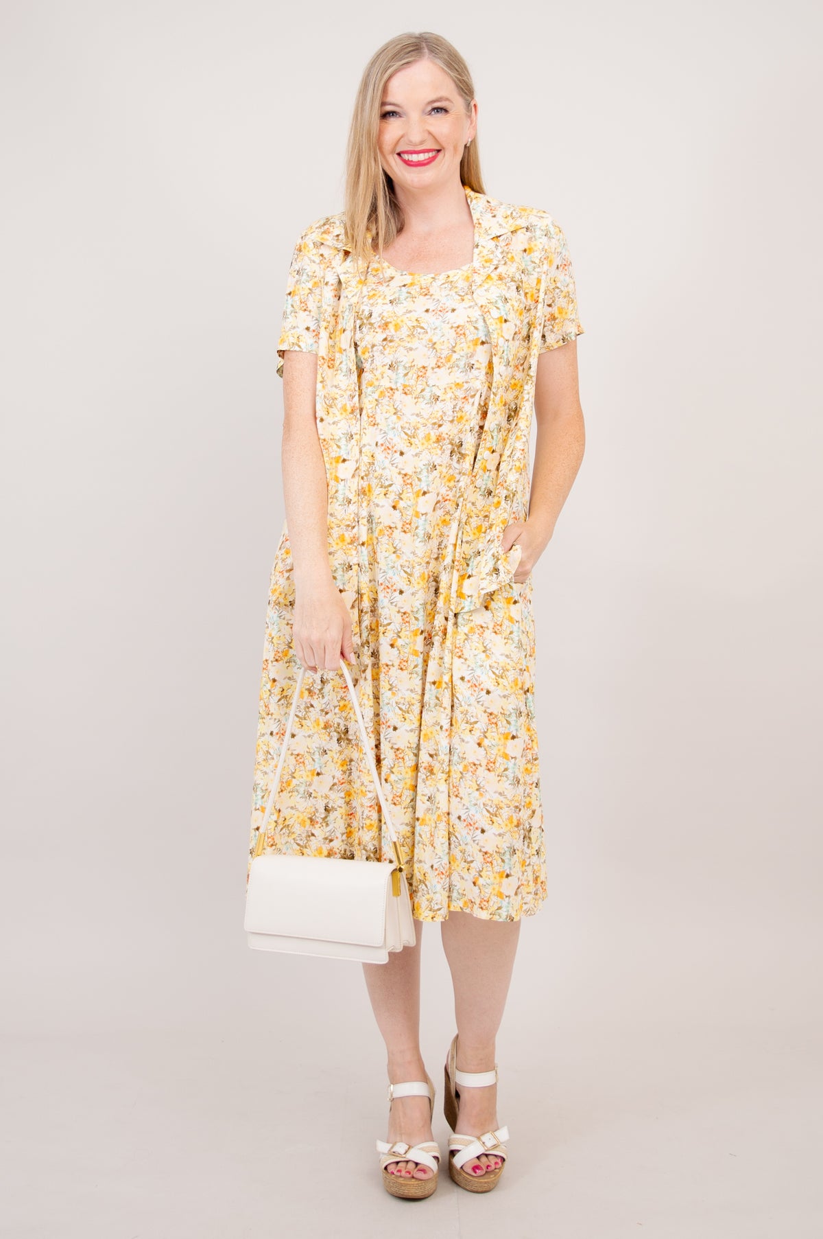 Shauna Dress, Dainty, Woven Bamboo