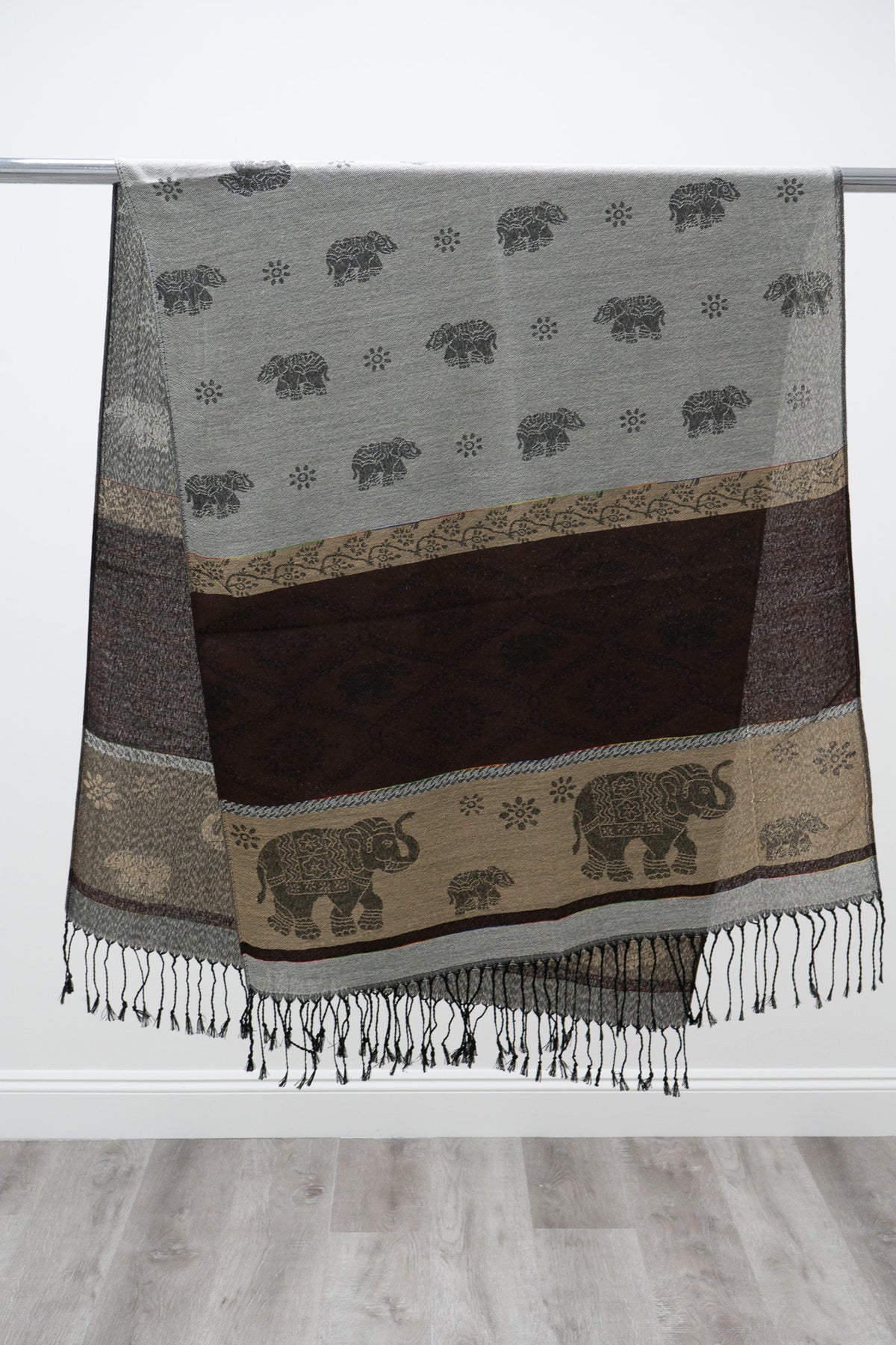 Pashmina Scarf, Elephant
