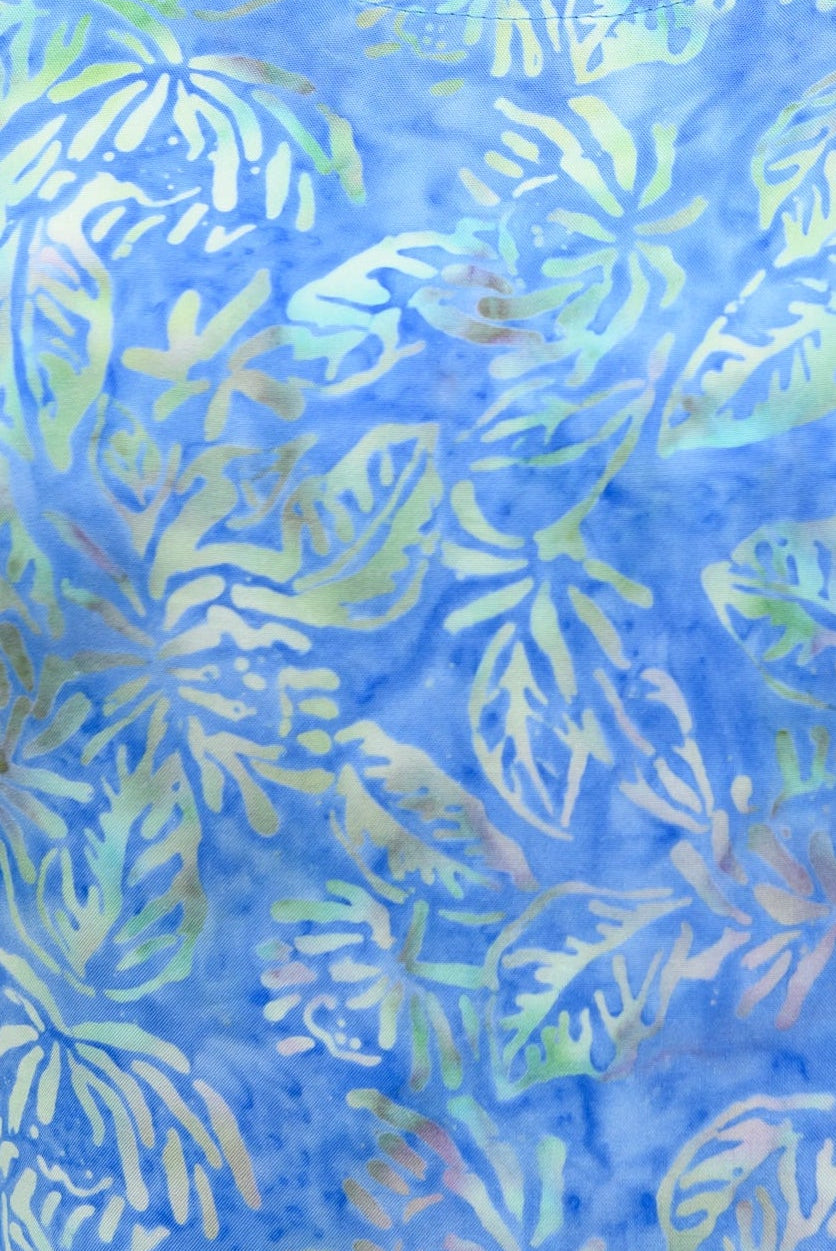 Sara Dress, Blue Coral