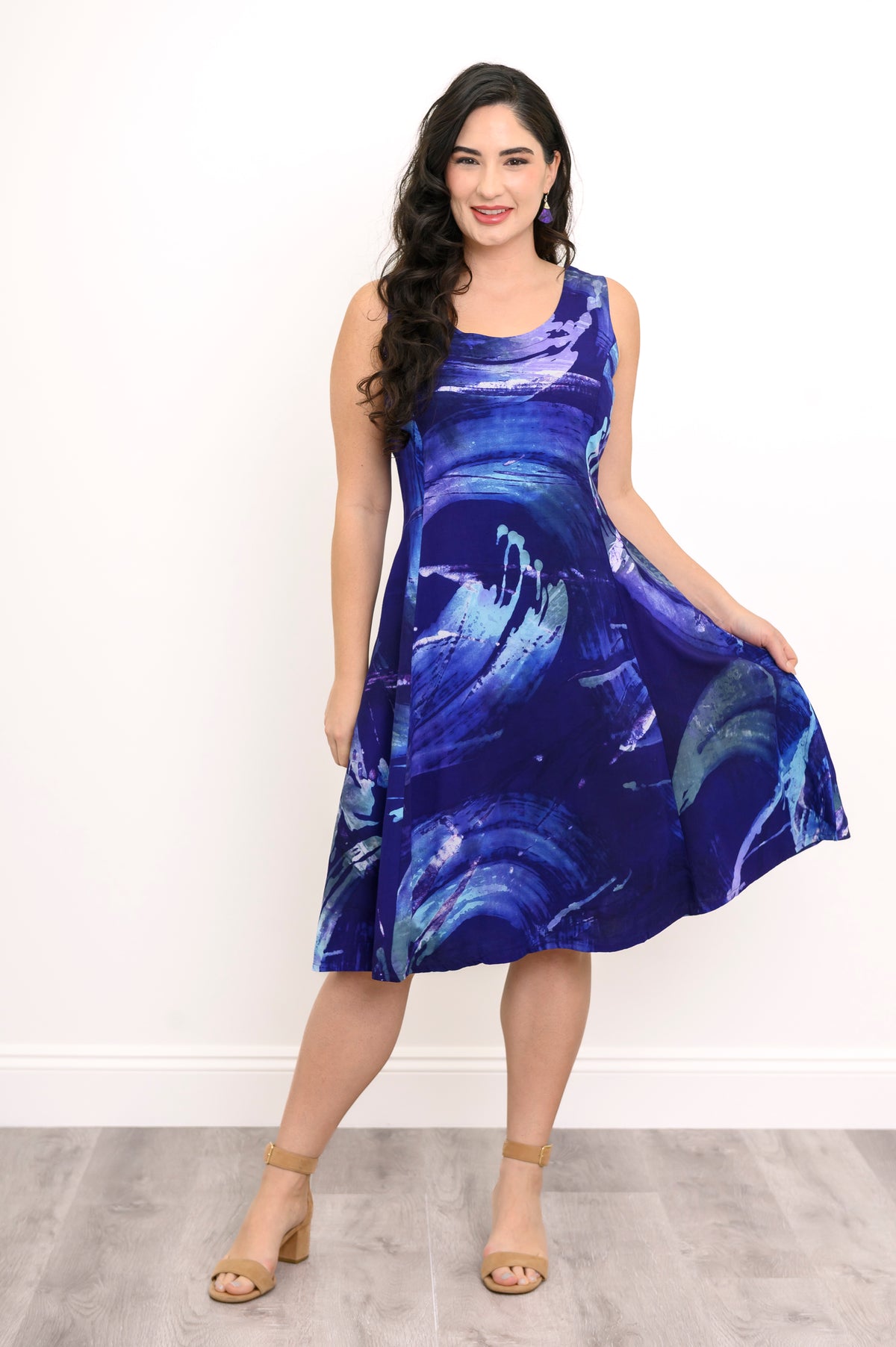 Sara Dress, Ocean Breeze