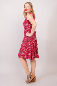 Sweet Sara Dress, Red Wisdom