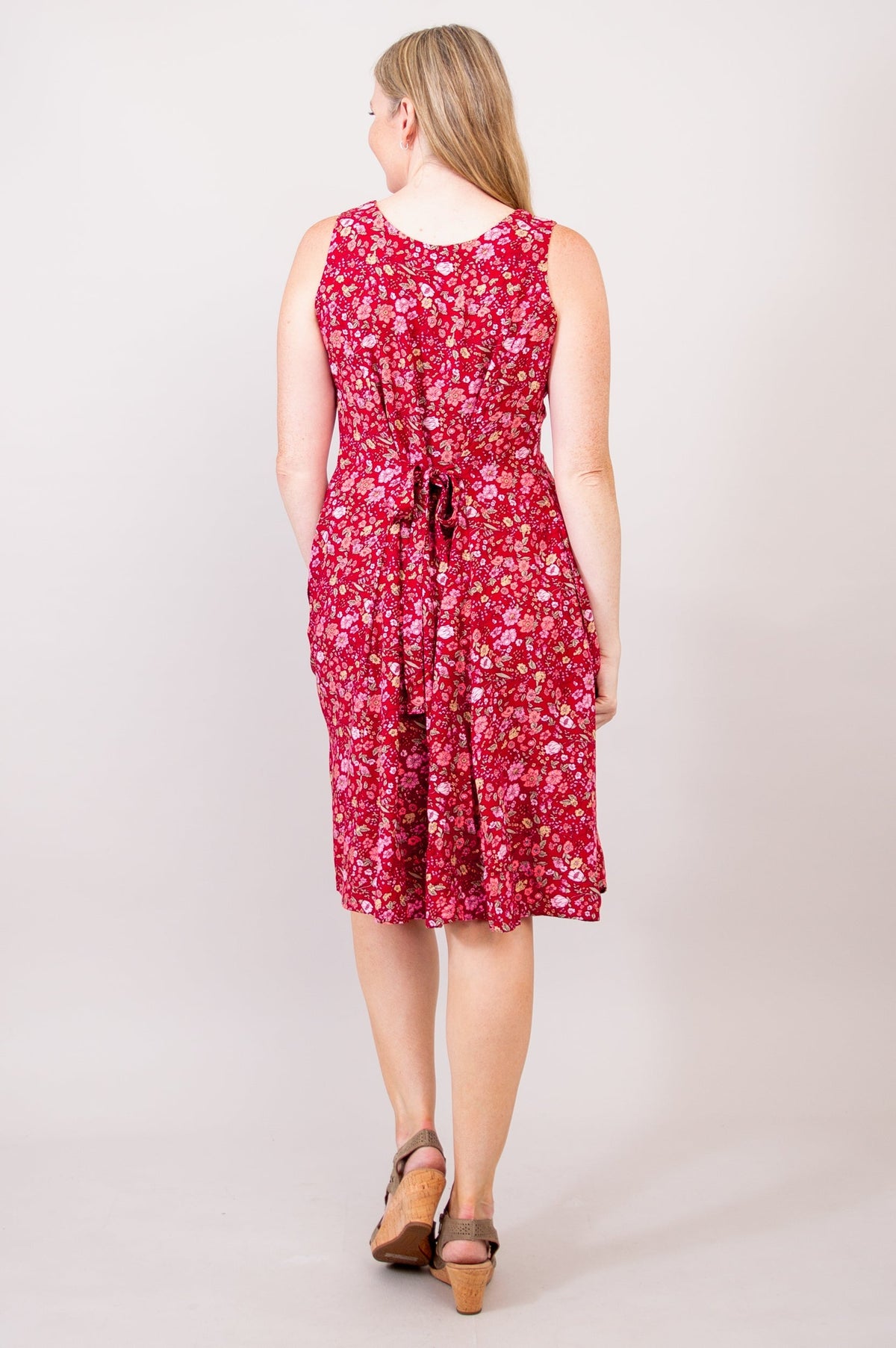 Sweet Sara Dress, Red Wisdom