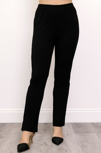 Sarina Pantalon, Noir, Bambou
