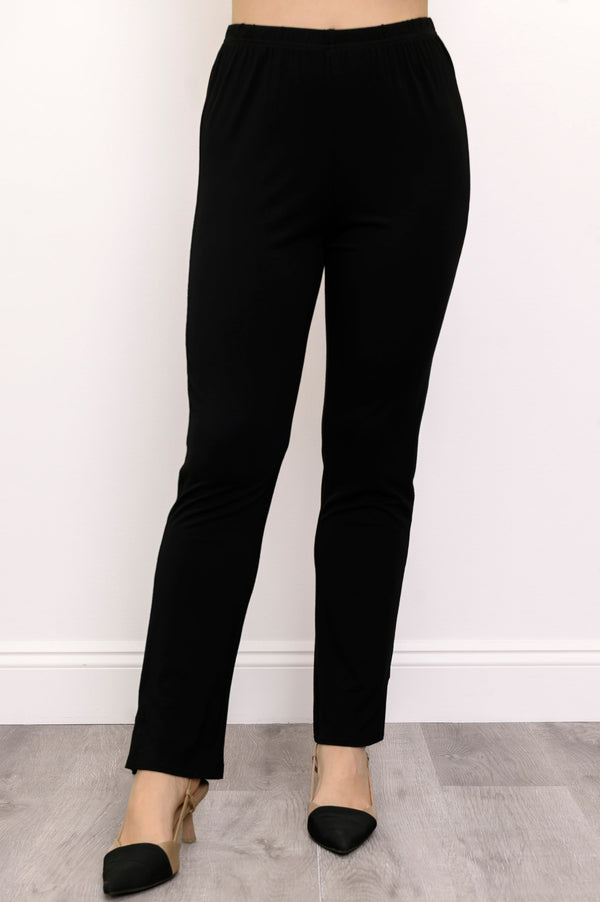 Sarina Pantalon, Noir, Bambou