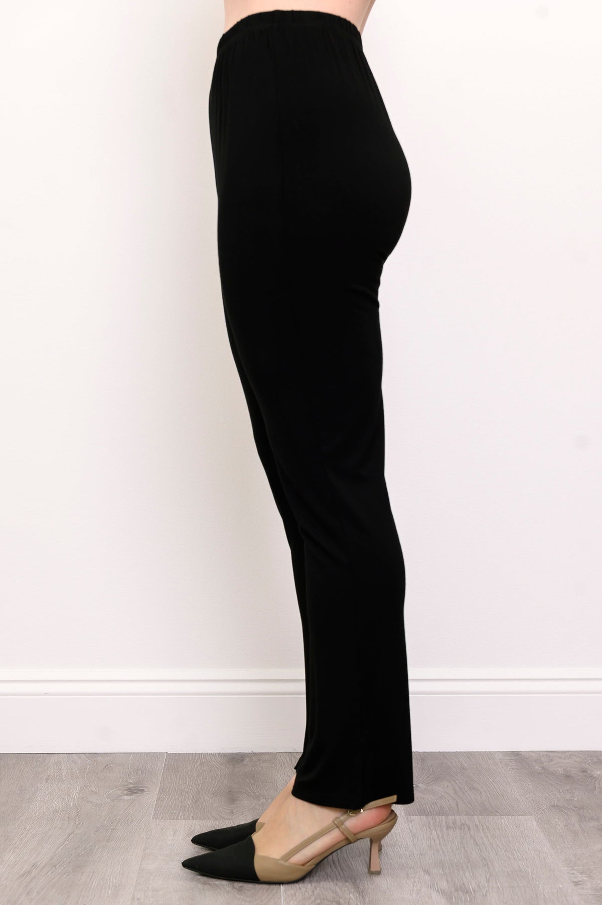 Sarina Pantalon, Noir, Bambou