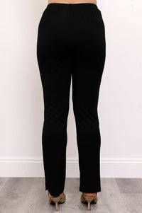 Sarina Pantalon, Noir, Bambou