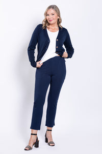 Sarina Pant, Indigo, French Terry