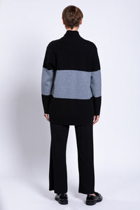 Seltic Sweater, Black Charcoal, Cotton