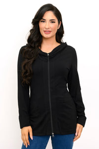 Seymour Jacket, Black, Bamboo